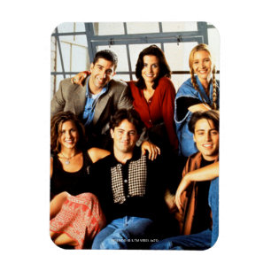 FRIENDS™ Cast Sitting in Monica's Apartment Magnet