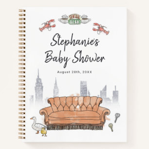 FRIENDS™ Central Perk Bridal Shower Guest Notebook