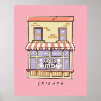 FRIENDS™ | Central Perk Cartoon Coffee Shop
