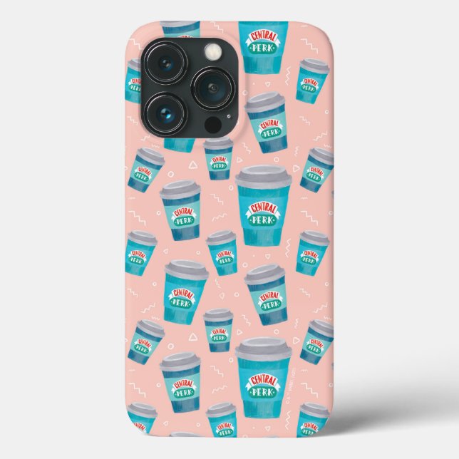 FRIENDS™ | Central Perk Coffee Cup Pattern Case-Mate iPhone Case (Back)