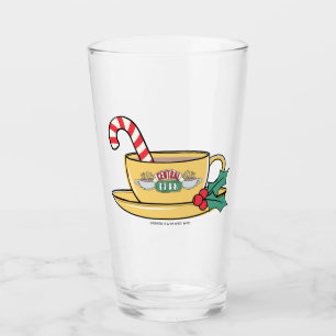 FRIENDS™ Central Perk Holiday Mug Glass