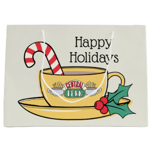 FRIENDS™   Central Perk Holiday Mug Large Gift Bag