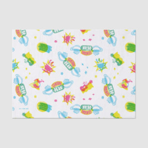 FRIENDS™   Central Perk Neon Pattern Tissue Paper