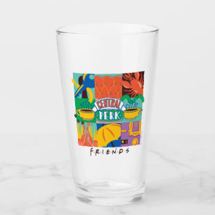 FRIENDS™ Central Perk Vibrant Graphic Glass