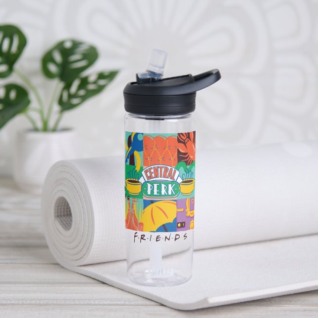 FRIENDS™ | Central Perk Vibrant Graphic Water Bottle (Yoga)