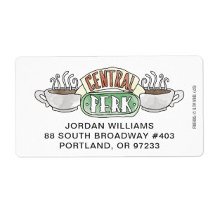 FRIENDS™ Central Perk Watercolor Logo