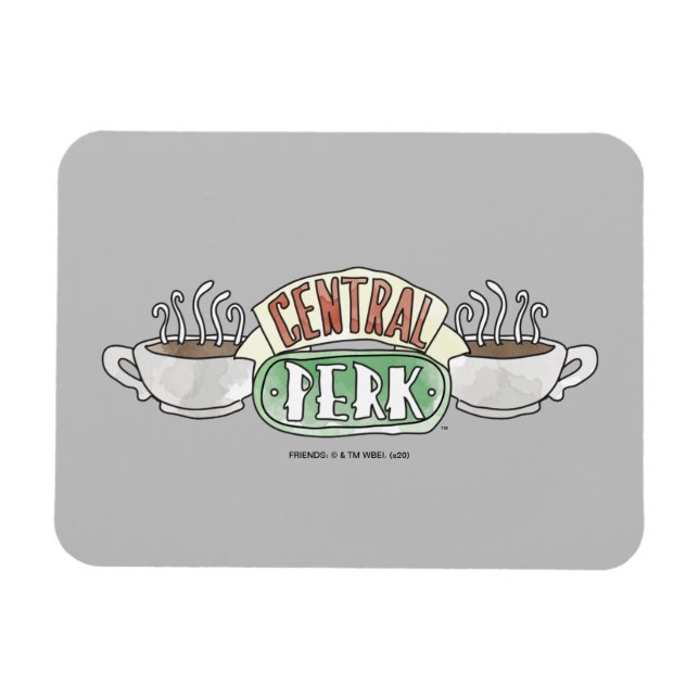 FRIENDS™ | Central Perk Watercolor Logo Magnet (Horizontal)
