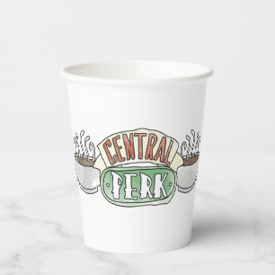 FRIENDS™   Central Perk Watercolor Logo Paper Cups