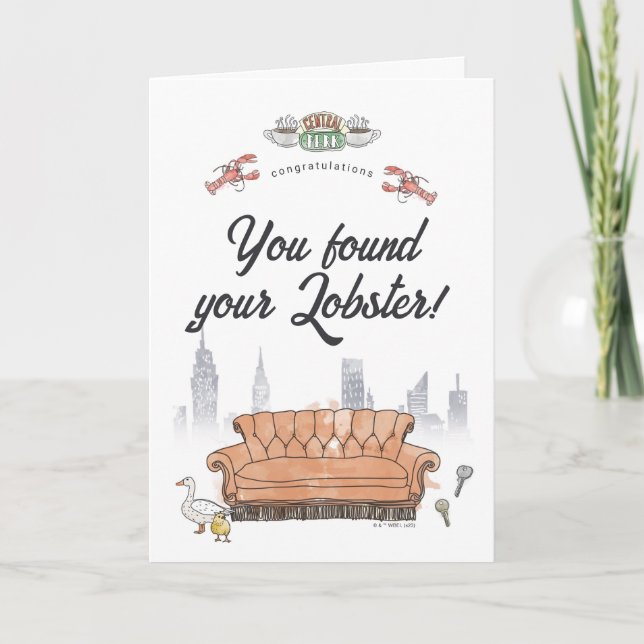 FRIENDS™ | Central Perk Wedding Card (Front)