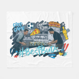 FRIENDS™ Chandler & Joey - Best Buds Fleece Blanket
