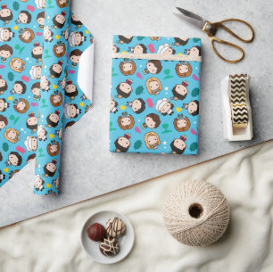 FRIENDS™   Character Chibi Pattern Wrapping Paper