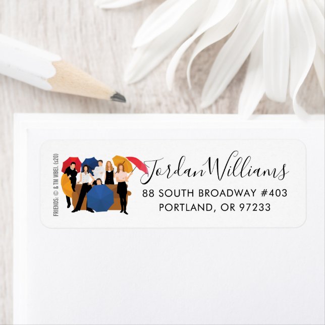 FRIENDS™ Character Silhouette (Insitu)