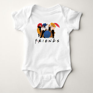 FRIENDS™ Character Silhouette T-Shirt Baby Bodysuit