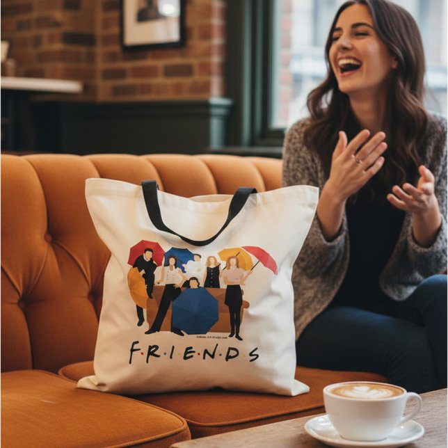 FRIENDS™ Character Silhouette Tote Bag (Creator Uploaded)