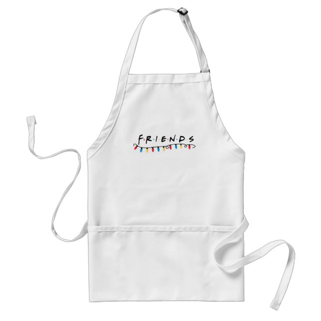 FRIENDS™ | Christmas Lights Logo Standard Apron (Front)
