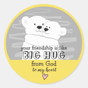 Friends Classic Round Sticker