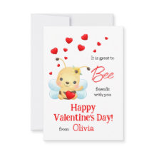 Friends Classroom Valentine's Day Card