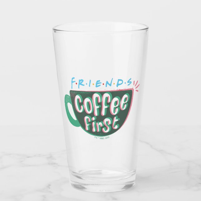 FRIENDS™ | Coffee First Glass (Front)