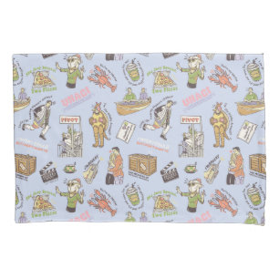 FRIENDS™ Colorful Cartoon Pattern Pillowcase