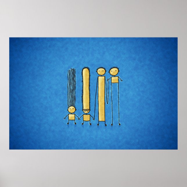 Friends (Colour 2) Poster (Front)