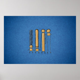 Friends (Colour 2) Poster
