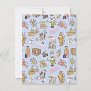 FRIENDS™ Colourful Cartoon Pattern Card