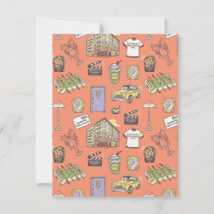 FRIENDS™ Colourful Icons Pattern Card