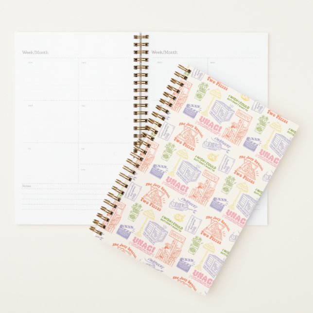 FRIENDS™ Colourful Quotes Pattern Planner (Display)