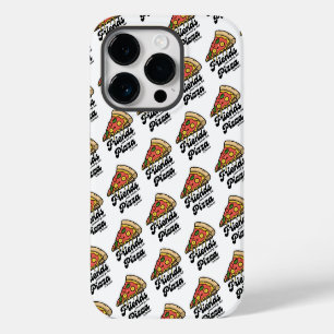 Friends Come and Go, But Pizza Is Forever Funny iPhone 14 Pro Case
