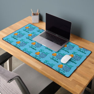 Friends Come and Go Like The Waves Of The Ocean Desk Mat