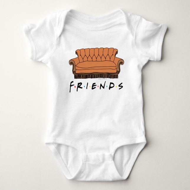 FRIENDS™ Couch Baby Bodysuit (Front)