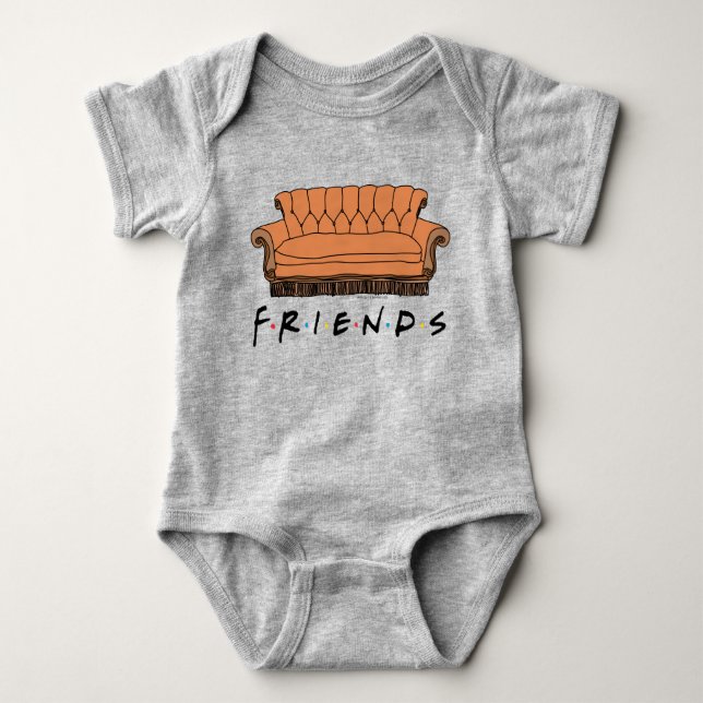 FRIENDS™ Couch Baby Bodysuit (Front)