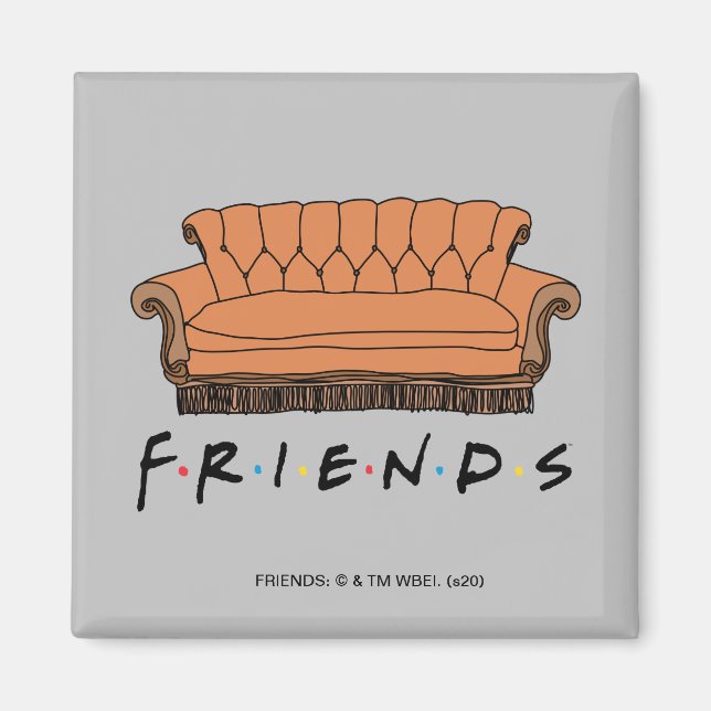 FRIENDS™ Couch Magnet (Front)