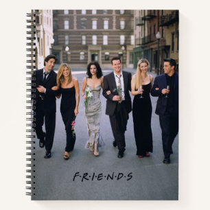 FRIENDS™   Couples In Formal Wear Notebook
