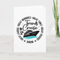 Friends Cruise 2026 Great Memories Group Vacation 
