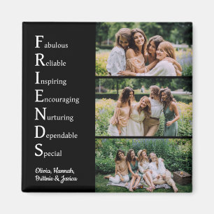FRIENDS Custom Photo Magnet