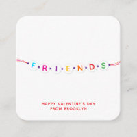 Friends cute friendship bracelet Valentine's Day