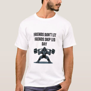 Friends Don’t Let Friends Skip Leg Day T-Shirt