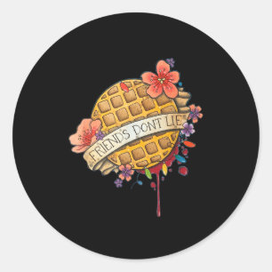 Friends Dont Lie Shirt  Classic Round Sticker