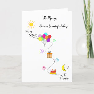 Friends Family Add Name Happy Birthday Card