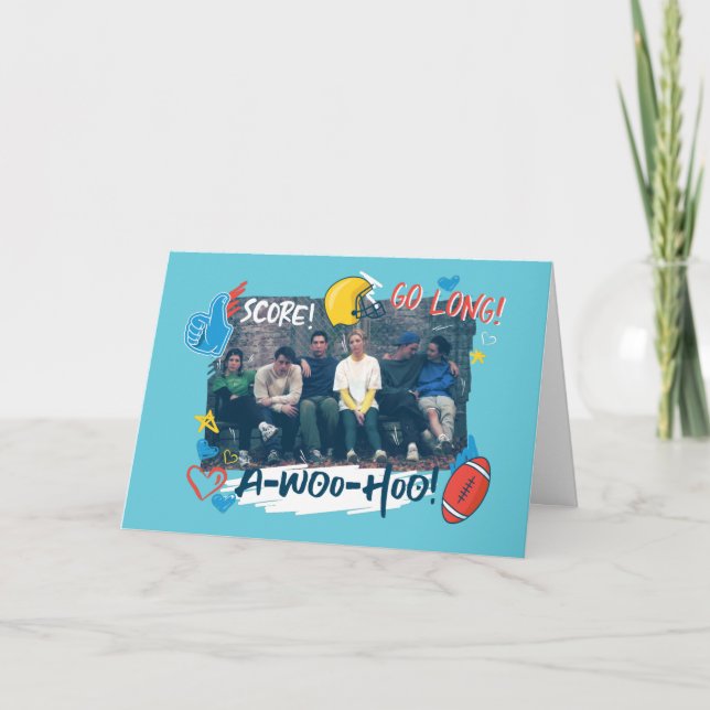FRIENDS™ | Football Game Card (Front)
