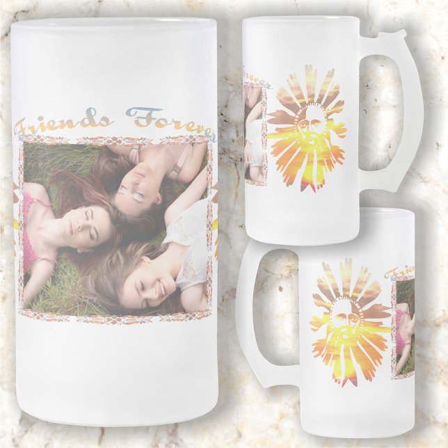 Friends Forever 2295 Frosted Glass Beer Mug (Creator Uploaded)
