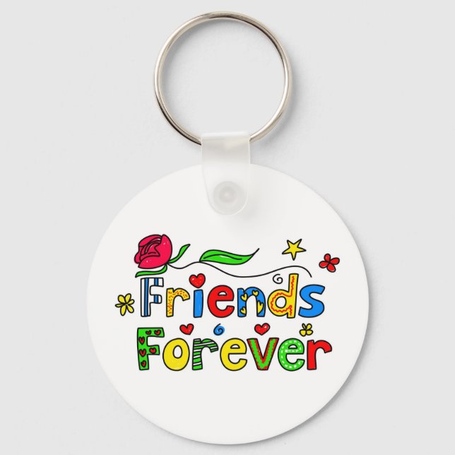 Friends Forever Key Ring (Front)