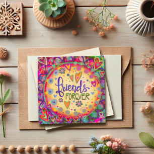 Friends Forever Pretty Whimsical Inspirivity Heart