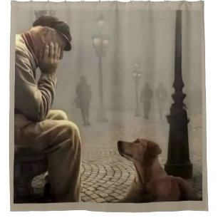 FRIENDS FOREVER SHOWER CURTAIN