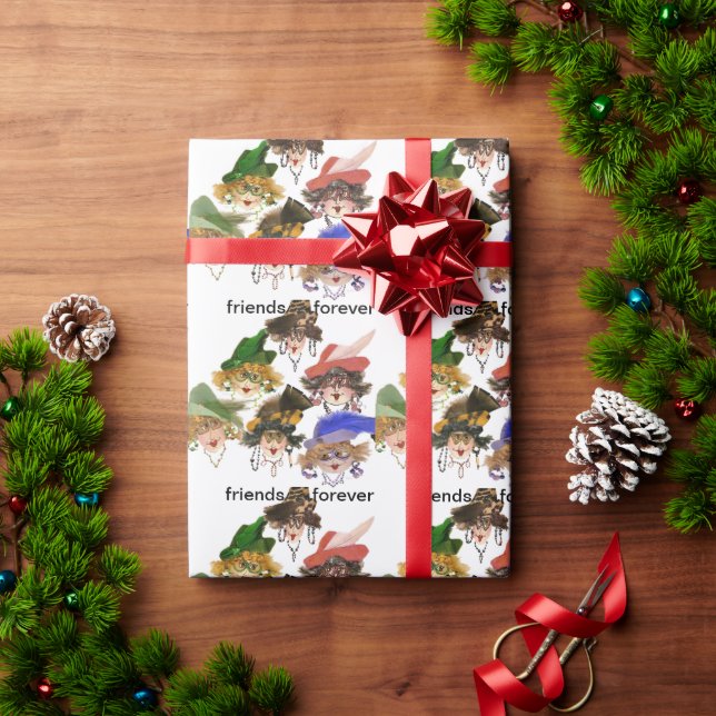 Friends Forever Wrapping Paper (Holiday Gift)