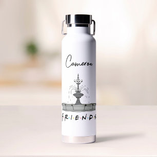 FRIENDS™ Fountain   Add Your Name Water Bottle