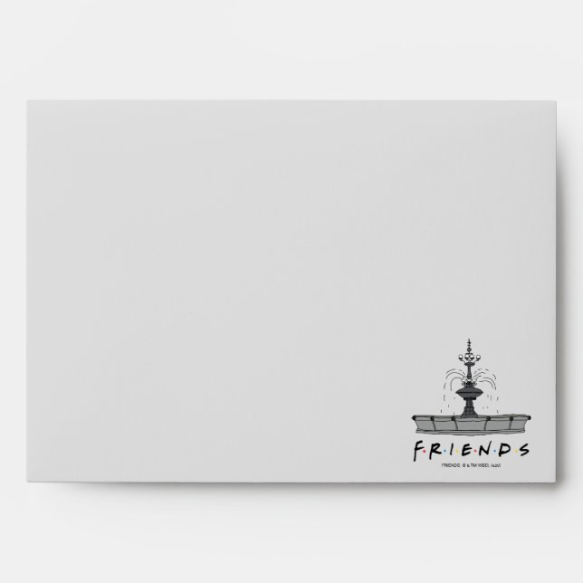 FRIENDS™ Fountain Envelope (Front)