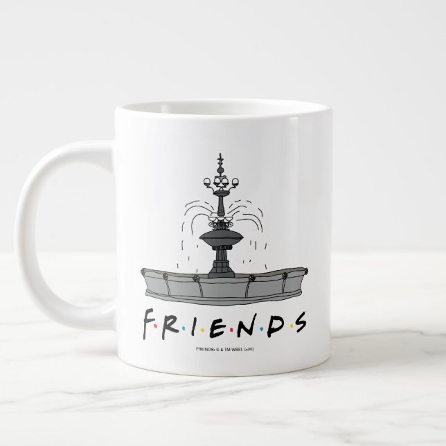 FRIENDS™ Fountain Large Coffee Mug (Left)