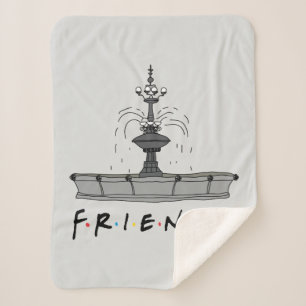 FRIENDS™ Fountain Sherpa Blanket